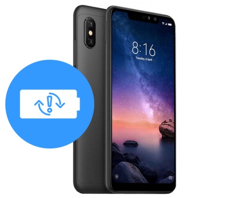 Замена аккумулятора (батареи) Xiaomi Redmi Note 6 Pro