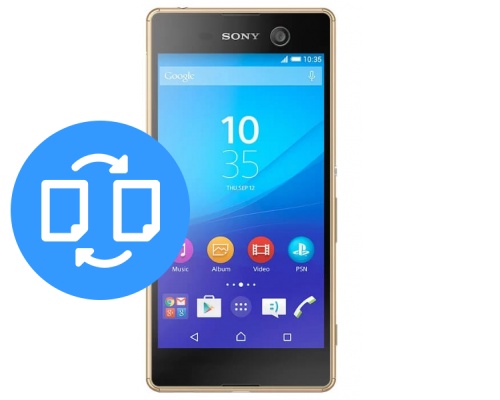 Замена дисплея (экрана) Sony Xperia M5