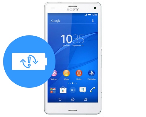 Замена аккумулятора (батареи) Sony Xperia Z3 Compact